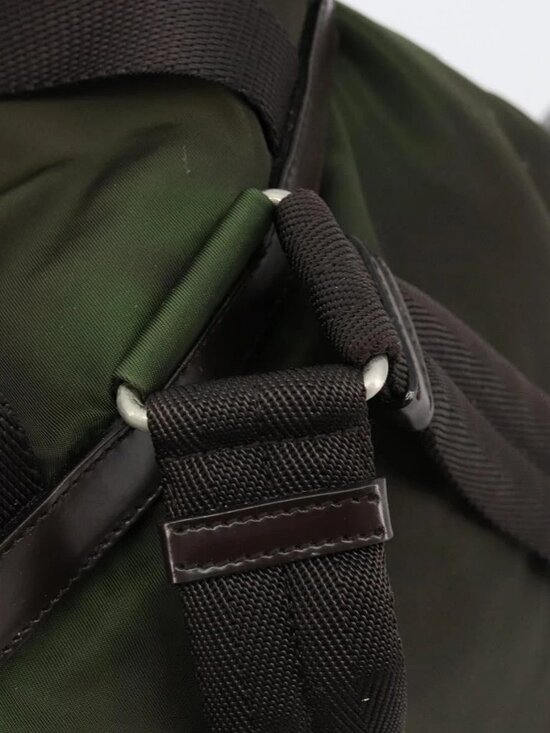 PRADA Backpack Nylon Khaki Auth bs22082 main image 15